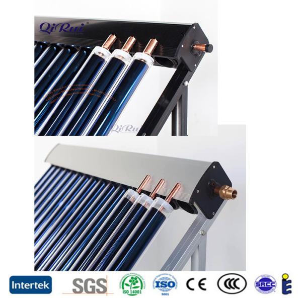 Medium Temperature Solar Water Heater with Solar Keymark Approved Heat Pipe Solar Panel