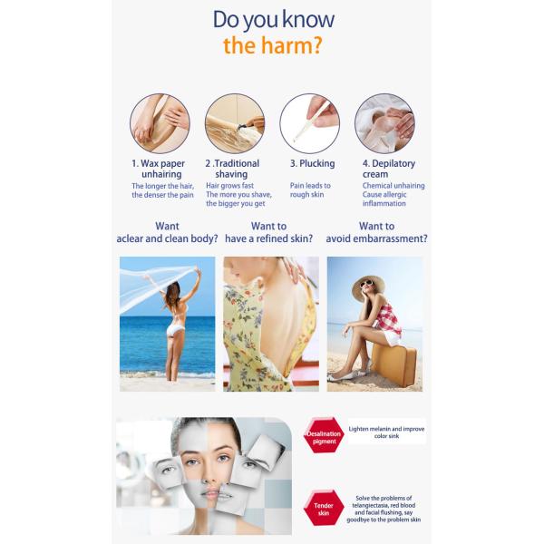 OPT Elight IPL Laser Hair Removal Machine 530nm Intense Pulsed Light Equipment