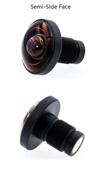 4K Resolution Lens 1.21mm Fisheye Lens 220 Degree IR 1/2.3 Inch 16MP M12 Mount for 360 VR Gopro Hero 3/4 Xiaomi Yi