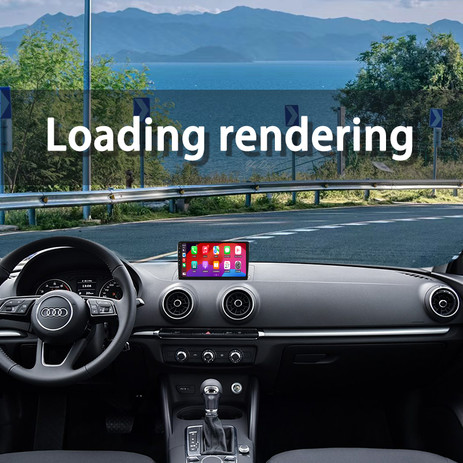 Accesorio de marco de radio de automóvil Meihua Suministro de fábrica AUDI A3 2013-201912.3 pulgadas/10.25 pulgadas