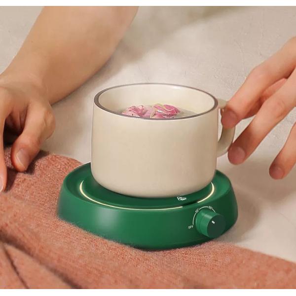 Бесшумный электрический подогреватель кофейных кружек с 3 индикаторами температуры