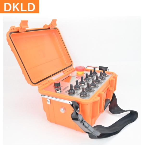 220V 500m Toggle Switch Industrial Radio Remote Control With 12 Buttons