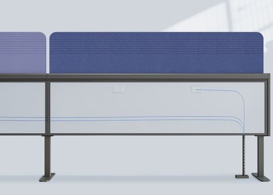 Verdure X Modular Panel System with 45-Degree Aesthetics for Task-Oriented Office Spaces