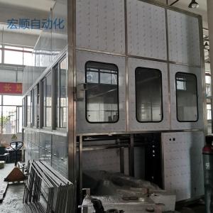 Brass Valves Spray Cleaning Equipment With Rotating Arms Drying for Plumbing