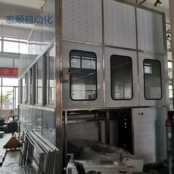Brass Valves Spray Cleaning Equipment With Rotating Arms Drying for Plumbing Industry
