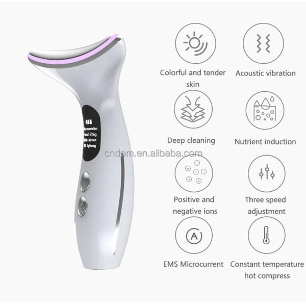 ABS Stainless Steel Neck Beauty Device for Neck Anti-Aging and Wrinkle Reduction