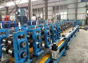 Galvanized Round Pipe Roll Forming Machine 80m/min Speed