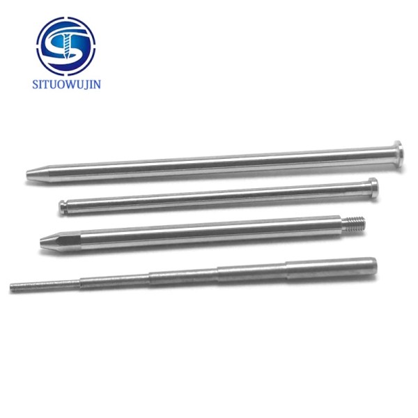  Custom CNC Irregular Profile Locating Shaft Pins, High Precision Mechanical Assembly Parts