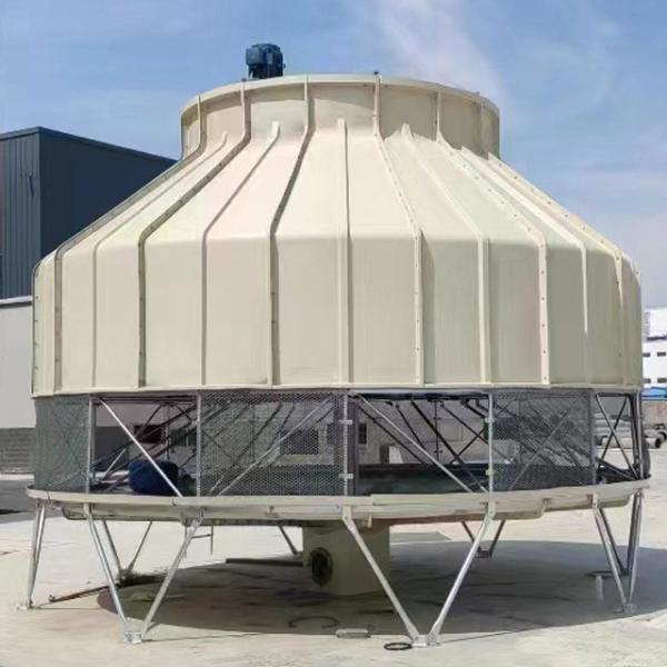 300T FRP Open Circular Counter-flow Cooling Tower for Industrial Cooling Efficiency and Performance