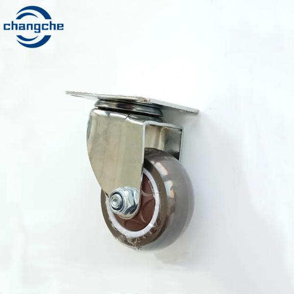 Swivel Caster Wheel 3 Caster Replacement for Cabinet, Bookcase, Computer Desk