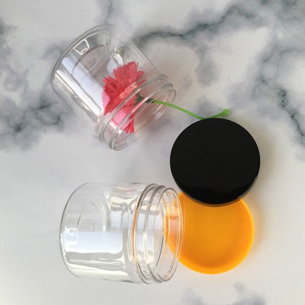 Customization Plastic Jar Containers designed to meet packaging requirements with versatile container sizes and secure jar options
