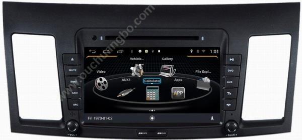 Ouchuangbo S160 Mitsubishi Lancer 2008-2011 audio DVD navi android 4.4 OS BT swc AUX USB