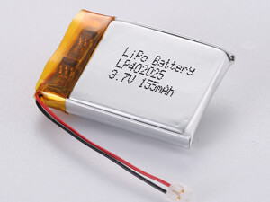 100mAh 3,7V литий полимерная батарея для стабильного и долговечного питания