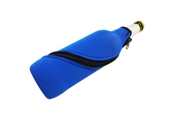 Women Neoprene Water Bottle Sleeve Holder / Built Insulated Wine Bottle Tote