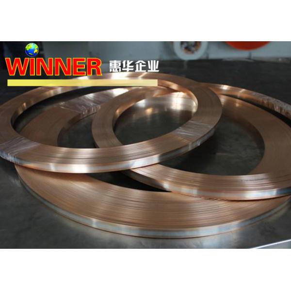 Polished Surface Copper Nickel Plate 1.5mm Gold Plating Pure Copper Foil