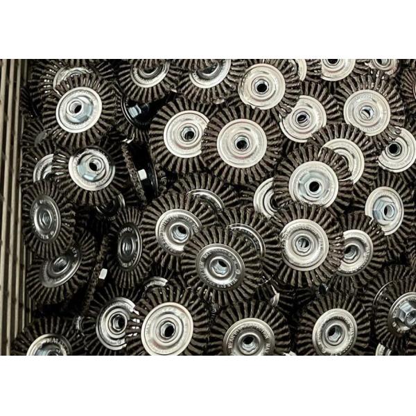 150mm x 22mm Knotted Wire Wheel Brush for Rust and Slag Removal