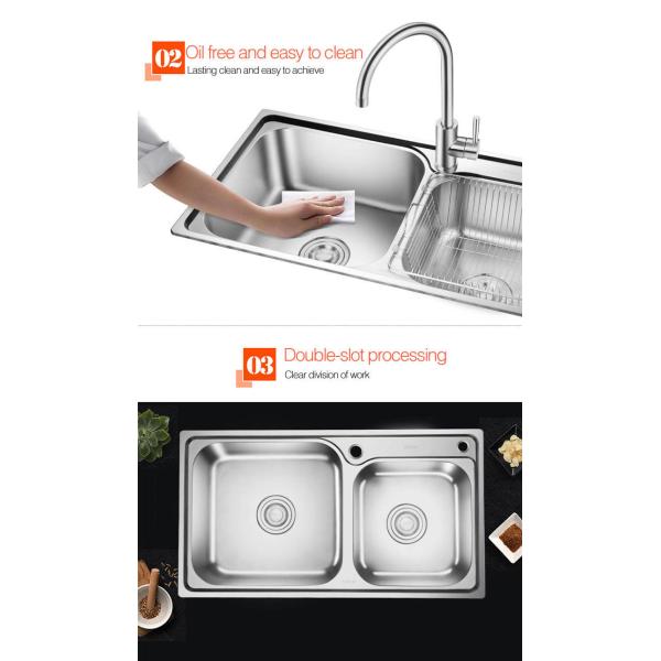 0.7mm 0.8mm под шаром SUS201 встречной раковины нержавеющей стали держателя двойным