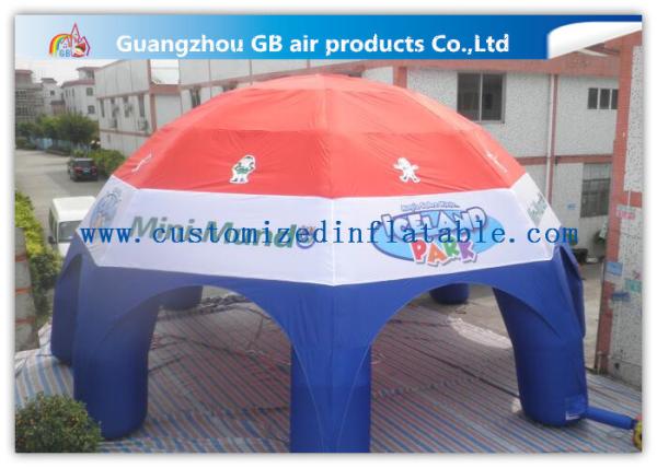 Multicolor Spider Advertising / Exhibition Inflatable Air Tent Trade Show Booths Leisure Tent