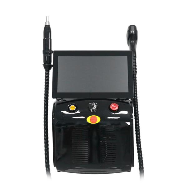 Factory Price Soprano Titanium 2 in 1 Diode Nd YAG Laser Hair Removal and Tattoo Removal Machine Desktop Beauty Equipment