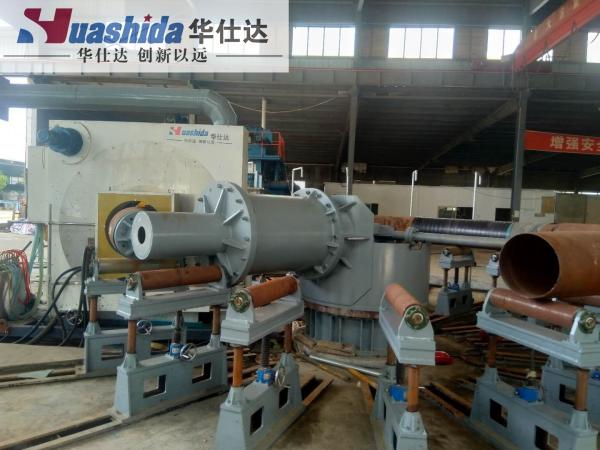 Steel Pipe Bend Elbow Derusting 3PE 3lpe Vus Anticorrosion Coating Line