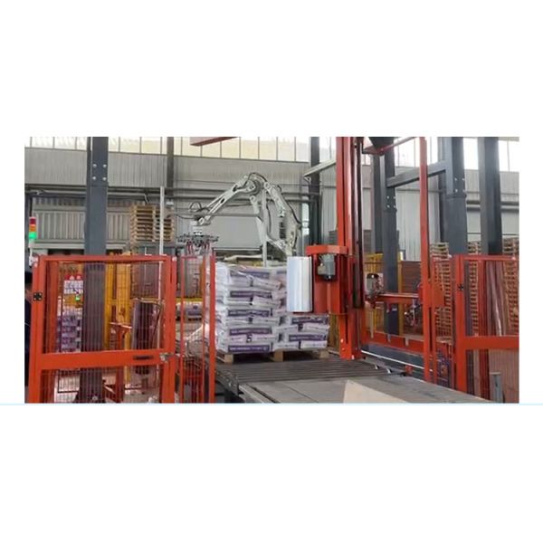 Touching Screen Automatic Brick Packing Machine with Cost Savings and Strong Protective Performance