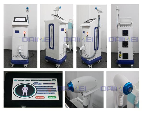 Salon Laser Hair Removal Machine , Permanent Hair Removal Devices Pain Free
