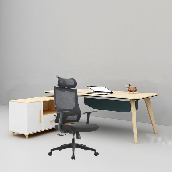 Comfortable Ergonomic Office Executive Chair Stainless Steel Fabric Mesh Office Chair