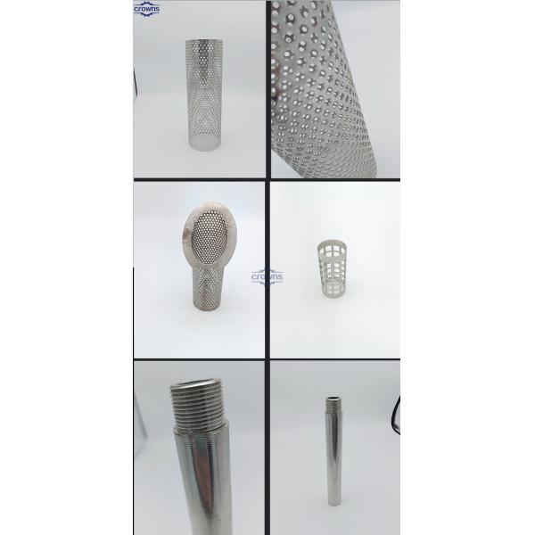 Нержавеющая сталь 304 клиновой проволоки металлический фильтр экрана Oil&Water Filter Sand Pipe для скважины/клиновой проволоки экрана