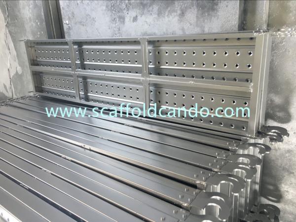 420*1829mm, 480*1829mm scaffolding steel hook planks, catwalk for working platform in Frame scaffolding system