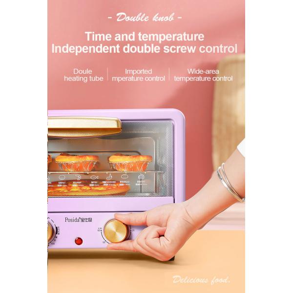 750W Toaster And Toaster Ovens 12L 220V Japanese Style Mini