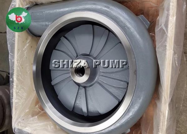 Slurry Pump Ductile Iron Frame Plate Liner  By Natural Rubber E4013 6 / 4 Inch