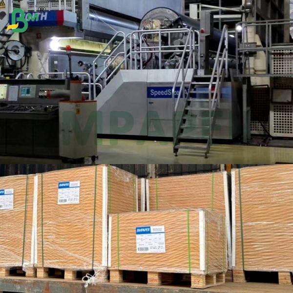 68g 70g High Stiffness & Foldability Silver Metalized Board For Cosmetic Packaging Luxury packaging