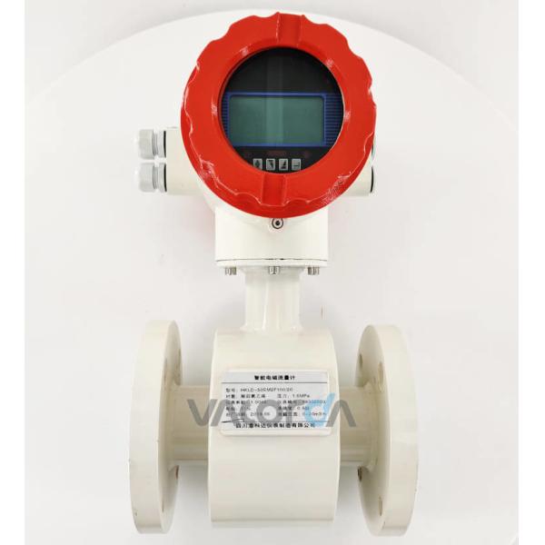 Flow Rate 50Pa~10MPa Electromagnetic Flow Meter LCD Display Fischer Porter