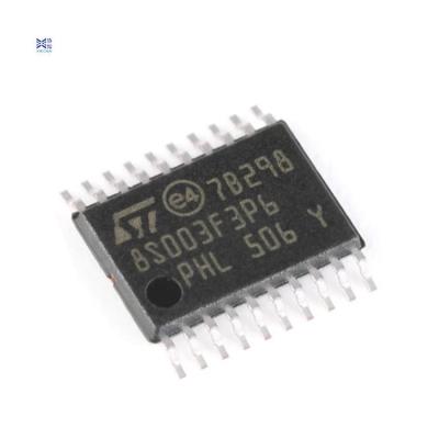 STM8S003F3P6TR TSSOP-20 8 Bit Microcontroller IC Chip 16mhz /8kb Flash Memory