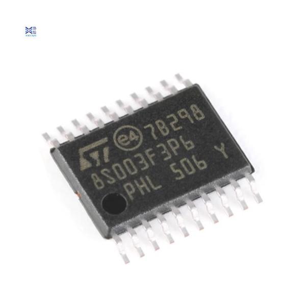 STM8S003F3P6TR TSSOP-20 8 Bit Microcontroller IC Chip 16mhz /8kb Flash Memory