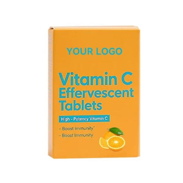 Vitamin C Effervescent Tablets 30pcs Bottle for Immune Support