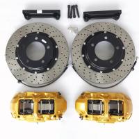 Toyota débarquent le kit 380*34 de frein de pot de la croisière LC200 6 a foré le disque