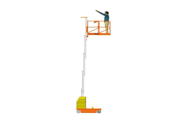 AMWP-1000 Single Mast Self-propelled Aerial Work Platform Lift Capacity 150Kg