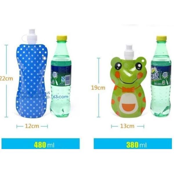 Биодеградабле жидкостная упаковывая таможня мешка доказательства утечки изготовленная на заказ сумка питьевой воды спорт сумки воды 1 галлона складная