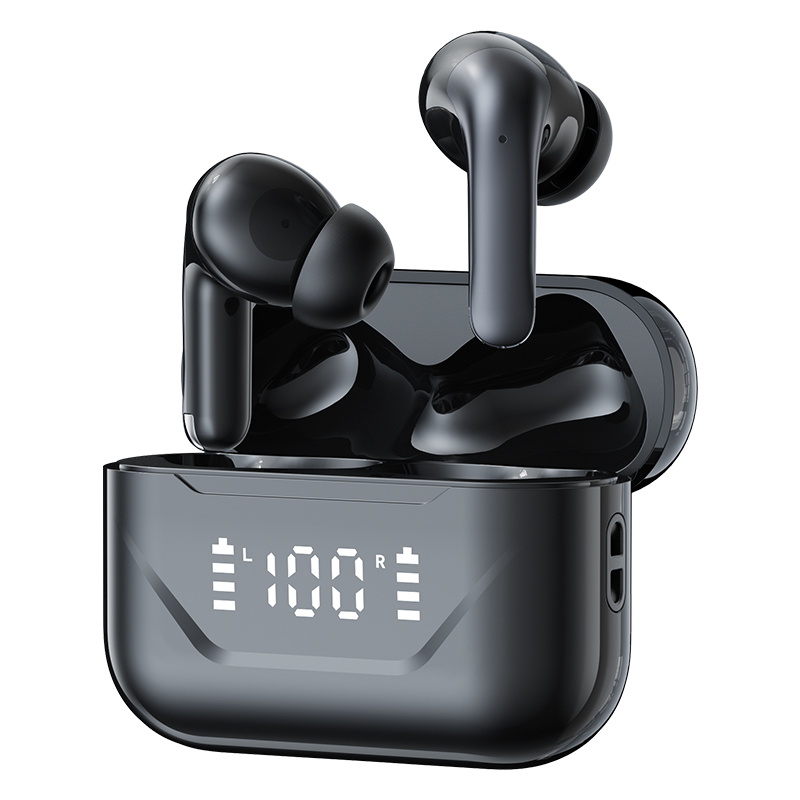 Wireless Earphones 5.3 Edition LED Battery Display ENC Call Noise Reduction True Wireless Stereo In Ear Earphones 360 ° Panoramic Stereo I5 Sweatproof Sports Running Fitness Suitable for Mobile Phones