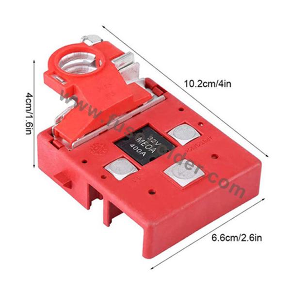 Car Secured Contact Post 32V 400A Battery Distribution Terminal Block Set For Auto Marine Car Trailer RV Boat