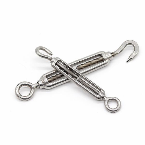 High Flexibility 316 Stainless Steel Turnbuckle ASTM For Marine Machinery And Equipment