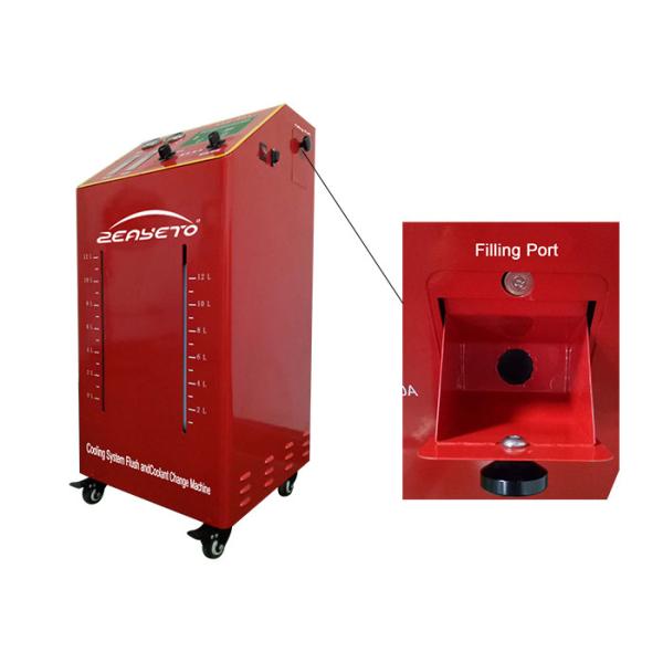 LCD Display Engine Flush Machine / Water Coolant System Coolant Flush Machine