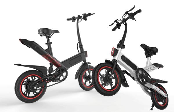 Lightweight Electric City Folding Bike IP54 Waterproof Grade 17.5kg Antirust Chain