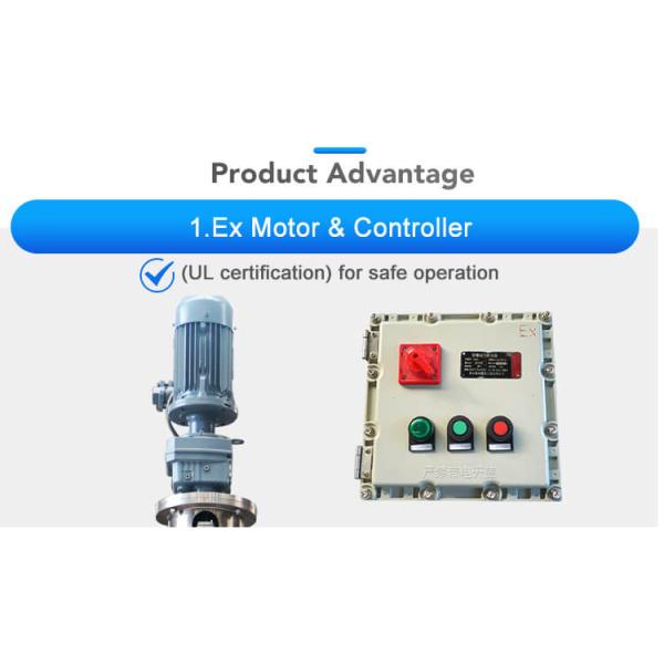 Jacketed Crystallization Reactor Glass & Stainless Steel Reactor PLC Or PID Control