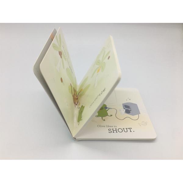 Recycled Material Hardcover Personalized Board Books For Children Educational