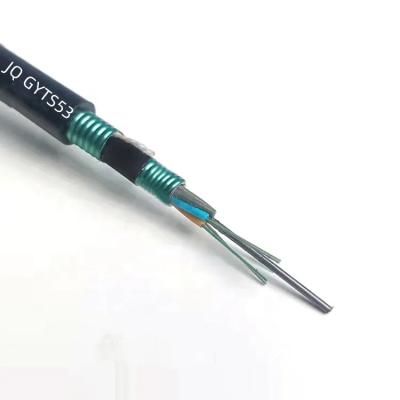 Preço da fábrica Boa qualidade exterior Subterrâneo Direto Enterrado Cabos de Fibra Óptica Blindados GYTS53