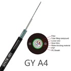 Cable GYXTW para exteriores Armadura ligera 2 4 6 8 10 12 14 Núcleo para la instalación de Internet