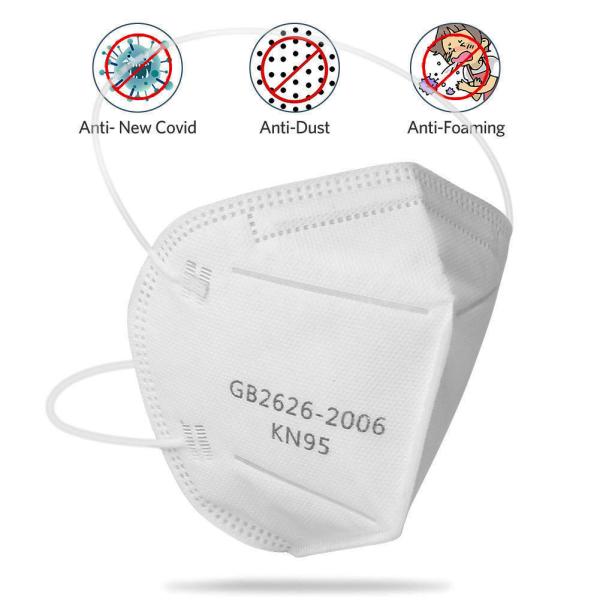 FDA CE Approved Kn95 Disposable Face Mask Melt Blown Filter Personal Care Application