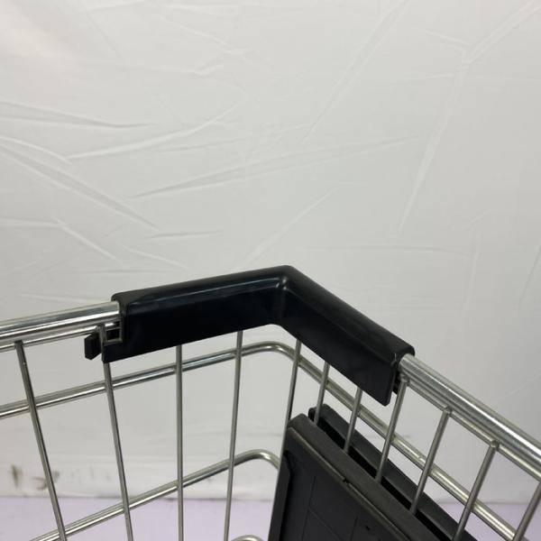 Американская емкость загрузки вагонетки 110Kgs посещения магазина бакалеи металла стиля с версией рекламы логотипа